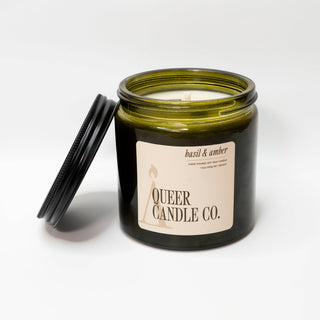 Basil & Amber Queer Candle Co.