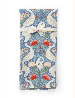 Menagerie Linen Tea Towel by Vashon Artist Jill Labieniec