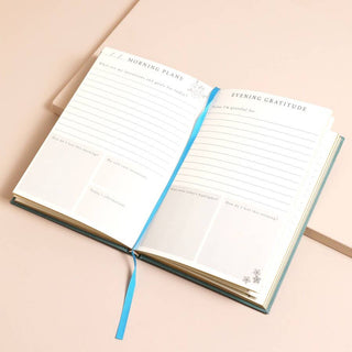 Green Floral Daily Gratitude Journal Lisa Angel