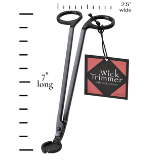 Wickman Matte Black Wick Trimmer: Hang Tag