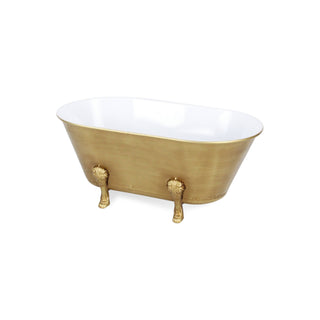 Clawfoot Tub Planter - Gold