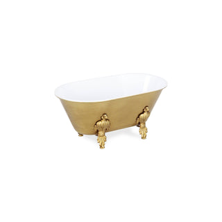 Clawfoot Tub Planter - Gold