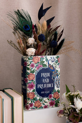 Book Vase Arrangement