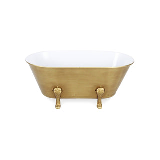 Clawfoot Tub Planter - Gold