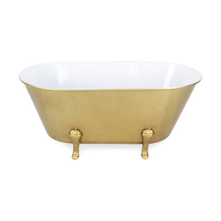 Clawfoot Tub Planter - Gold