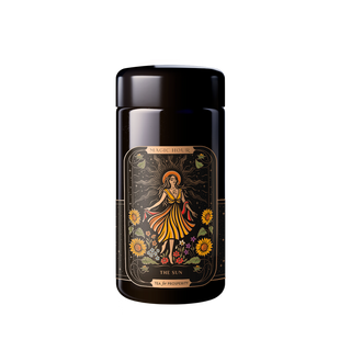 The Sun: Energizing Adaptogenic Herbal Tea with Yaupon, Moringa & Turmeric