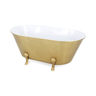 Clawfoot Tub Planter - Gold