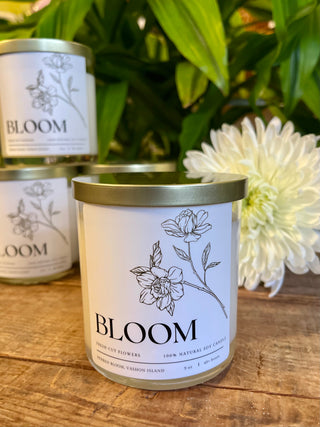 'Bloom' Herban Bloom Signature Candle | Fresh Cut Flowers