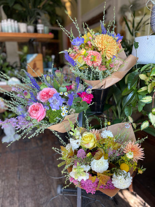 Designer's Choice Wrapped Seasonal Market Bouquet