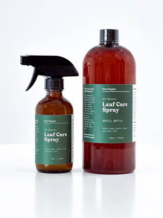Leaf Care Spray - 8oz l Plant Leaf Cleaner and Shine: 8 oz Spray Bottle