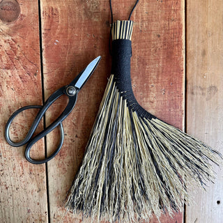 Turkey Wing Hand Broom- Natural