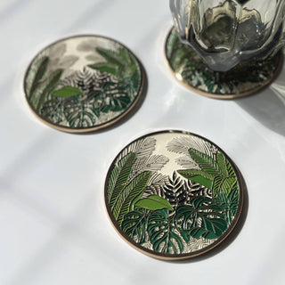 Tropical Conservatory Luxe Coaster |