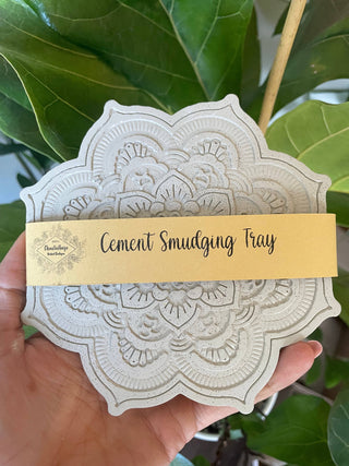Cement Smudging Tray
