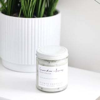 Lavender + Honey Body Polish Wicked Soap Co.