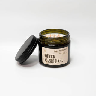 Shea & Sandalwood Queer Candle Co.