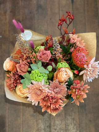 Designer's Choice Wrapped Seasonal Market Bouquet