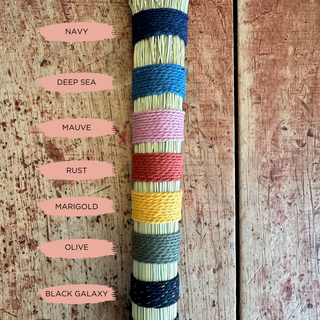 Turkey Wing Hand Broom- Natural