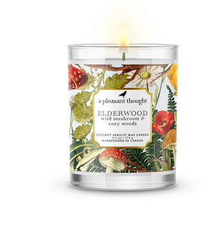 ELDERWOOD | WILD MUSHROOM & COZY WOODS CANDLE A Pleasant Thought