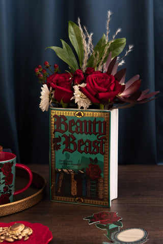 Large Book Vase, Beauty and the Beast
