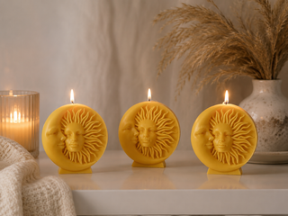 Sun and Moon Candle Soy Wax & Cotton Wick