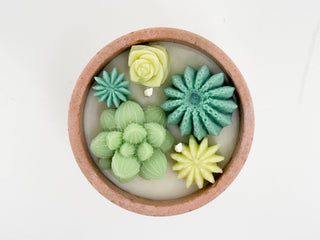 Succulent Candle - Concrete Plant Candle 