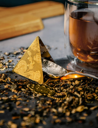 Pyramid Tea Infuser Gold FYH