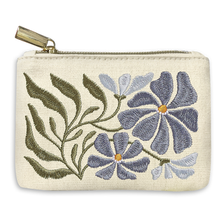 Coin Pouch Flower Market Aster