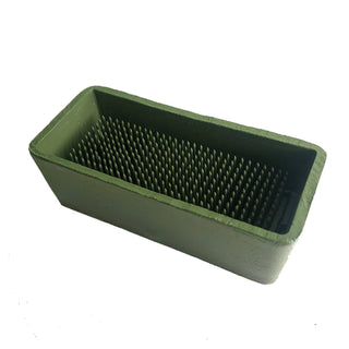 Rectangle Pin Cup Flower Frog FLORAL GENIUS