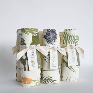 Fronds and Fern Organic Apron JUNE & DECEMBER