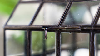 Urban Born Lattice House Terrarium: Glass Succulent Planter