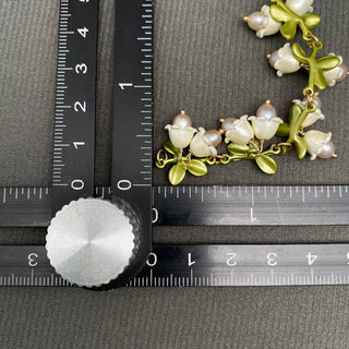 Freshwater Pearl Lily of The Valley Bracelet