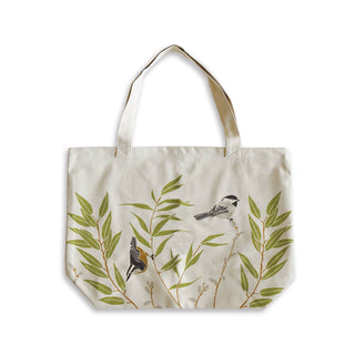 Oversized Willow Thicket Organic Market Tote Bag