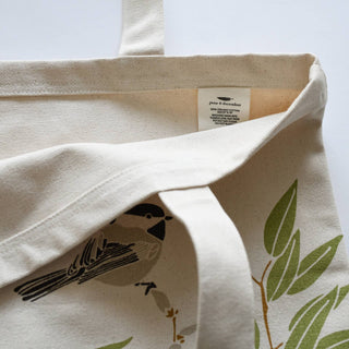 Oversized Willow Thicket Organic Market Tote Bag