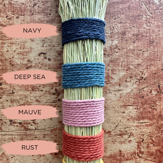 Turkey Wing Hand Broom- Natural
