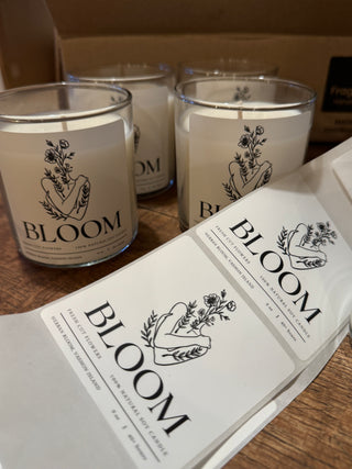 'Bloom' Herban Bloom Signature Candle | Fresh Cut Flowers