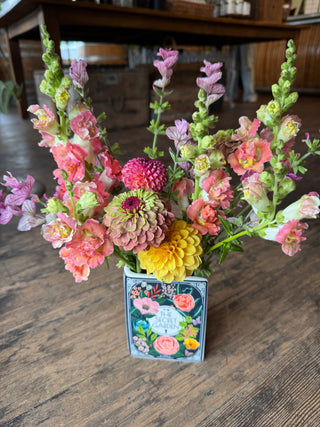 Secret Garden Book Vase Arrangement - While Supplies Last!