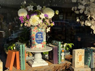 Book Vase Arrangement