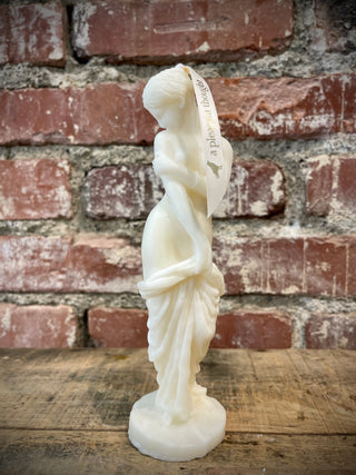 Roman Goddess Pillar Candle | Soy & Beeswax