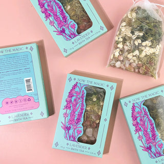 Sow the Magic | Botanical Tea Box | Lavender Lovers Tarot