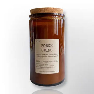 Farm Kitchen Candle Co. | Tall Amber Apothecary 14.5oz.