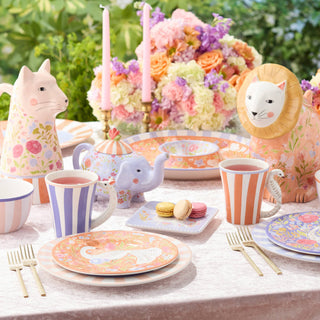 Swan Menagerie Canape Plates, 6"