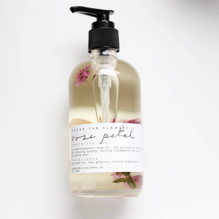 Rose Petal Body Oil AMONG THE FLOWERS