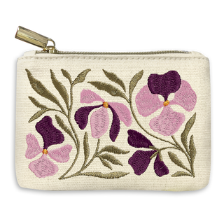 Coin Pouch Flower Market Pansy