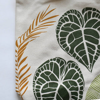 Oversized Oversized Green Thumb Organic Market Tote Bag JUNE & DECEMBER
