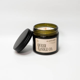 Sea Salt & Orchid Queer Candle Co.