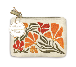 COIN POUCH FLOWER MARKET POPPY