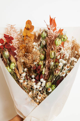 Fall Dried Flower Bouquet IDLEWILD