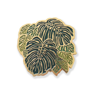 Monstera Tropical Gold Drink Coasters Paper Anchor Co.