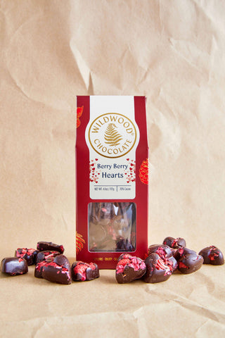 Berry Berry Hearts  WILDWOOD CHOCOLATE
