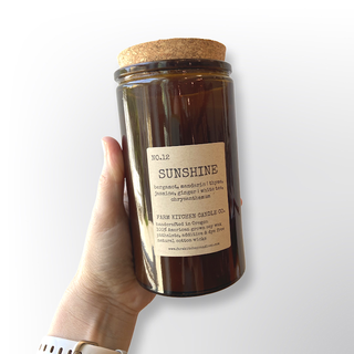 Sunshine Soy Candle | Amber Apothecary | 14.5 oz.